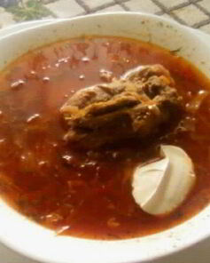 Борщ по-украински