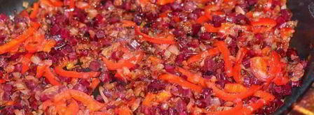 борщ с баклажанами. Шаг 13