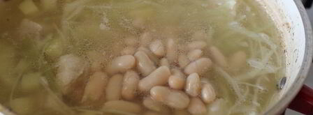 борщ с фасолью. Шаг 6