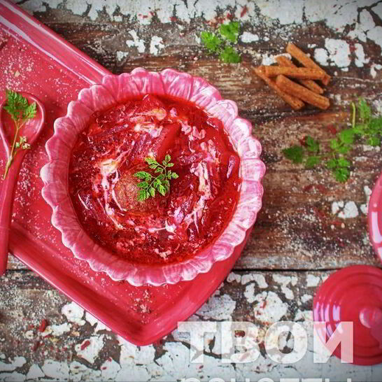 Рецепт борщ с фрикадельками