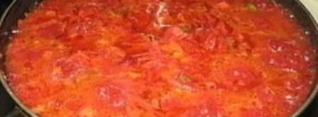 борщ с грибами и фасолью. Шаг 8