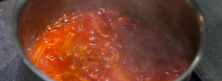 борщ с копченой скумбрией. Шаг 8