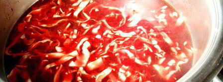 борщ с копчеными ребрышками. Шаг 6