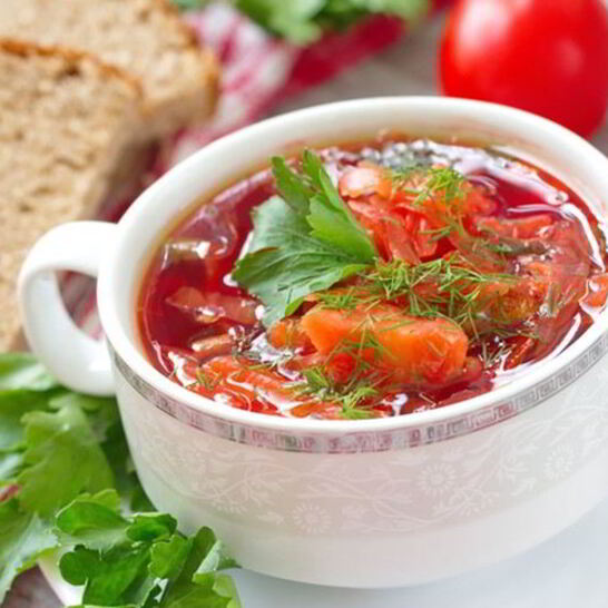 Рецепт борщ с курицей в мультиварке