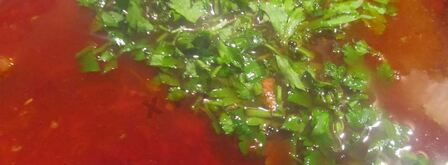 борщ с квашеной капустой и свеклой. Шаг 10