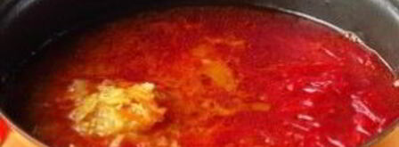 борщ с квашеной капустой. Шаг 7