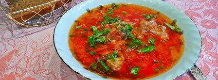 борщ с тушенкой и капустой. Шаг 15