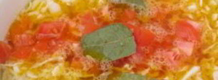 борщ с тушенкой и помидорами. Шаг 3