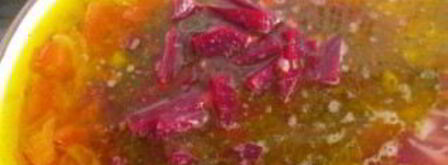 борщ с тушенкой и помидорами. Шаг 4