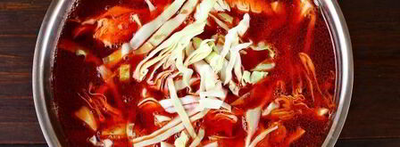 борщ со свеклой, крапивой и яйцом. Шаг 10