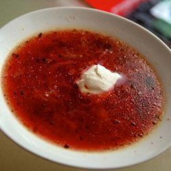 Рецепт борщ со свежей капустой