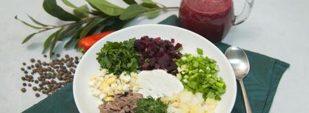 холодный борщ на квасе. Шаг 3