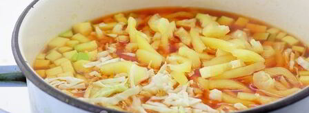 летний борщ. Шаг 7