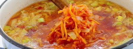 летний борщ. Шаг 10