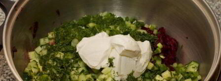 литовский холодный борщ. Шаг 6