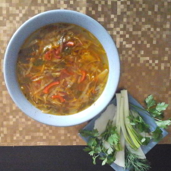 Рецепт настоящий кубанский борщ