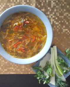 Настоящий кубанский борщ