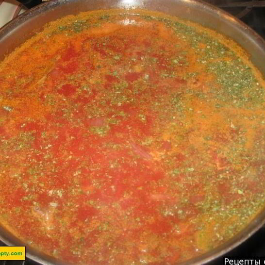 Рецепт постный борщ с фасолью и капустой