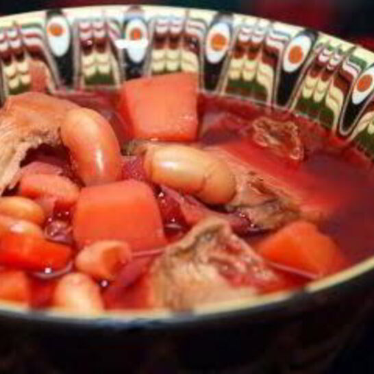 Рецепт постный борщ с грибами