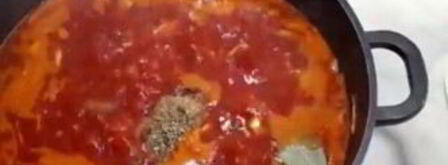 украинский борщ с грибами. Шаг 6