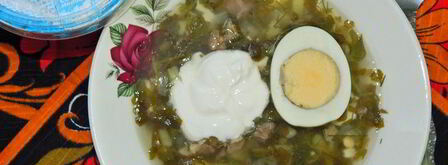 зеленый борщ. Шаг 7