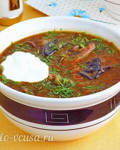 Грибной суп