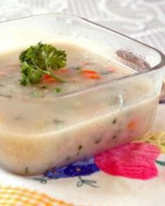 Диетический суп из цветной капусты