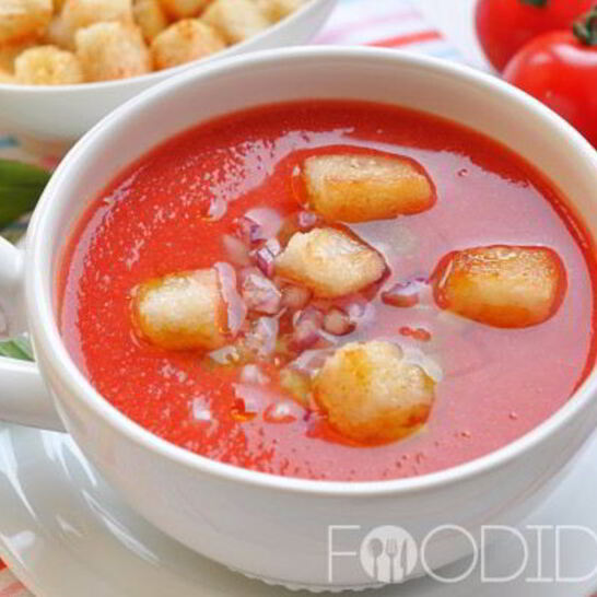 Рецепт суп гаспачо