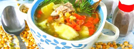 гороховый суп с говядиной. Шаг 9