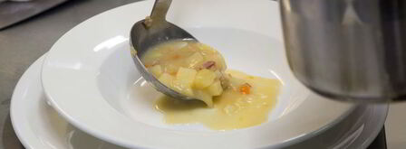 гороховый суп с копченостями. Шаг 12