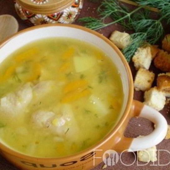 Рецепт гороховый суп с курицей