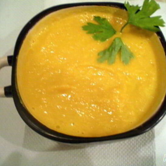 Рецепт имбирный суп с морковью и авокадо