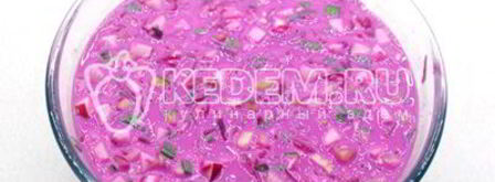 холодник из свеклы. Шаг 5