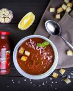 Холодный томатный суп