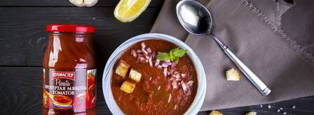 холодный томатный суп. Шаг 6