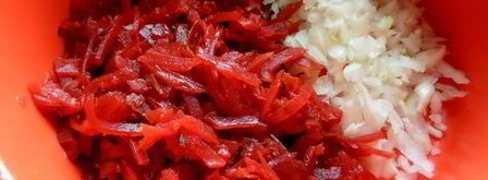 легкий свекольный суп без картошки. Шаг 2