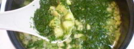 летний суп с курицей. Шаг 8