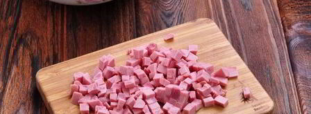 окрошка на курином бульоне. Шаг 4