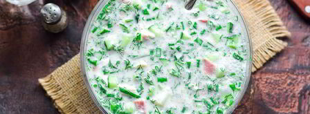 окрошка на минералке. Шаг 8