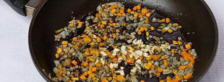 польский суп журек в хлебе. Шаг 5