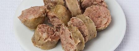 польский суп журек в хлебе. Шаг 7