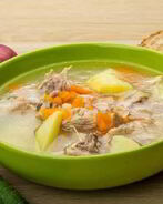 Рассольник с курицей