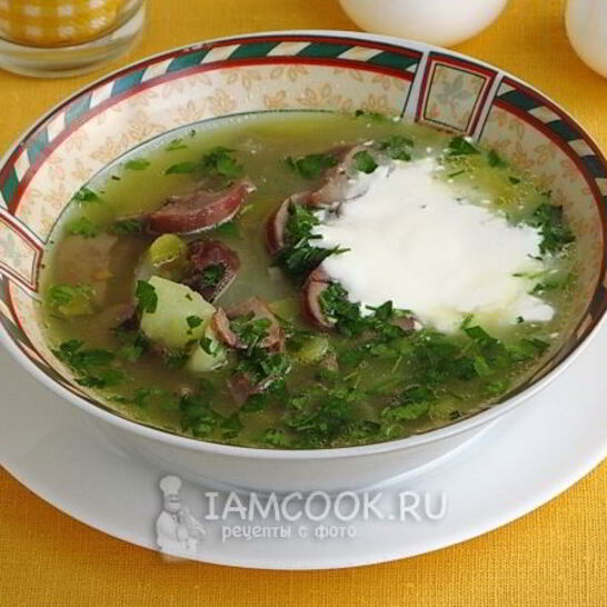 Рецепт рассольник с почками