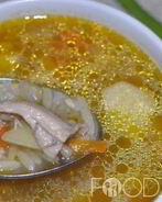 Рассольник с рисом