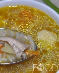 Рассольник с рисом