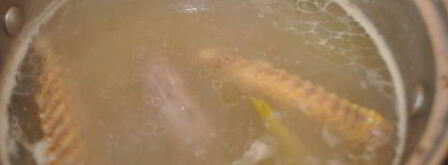 кислые щи с утиными потрошками и черносливом. Шаг 2