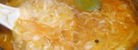 постные щи из квашеной капусты. Шаг 5