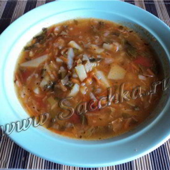 Рецепт постные щи