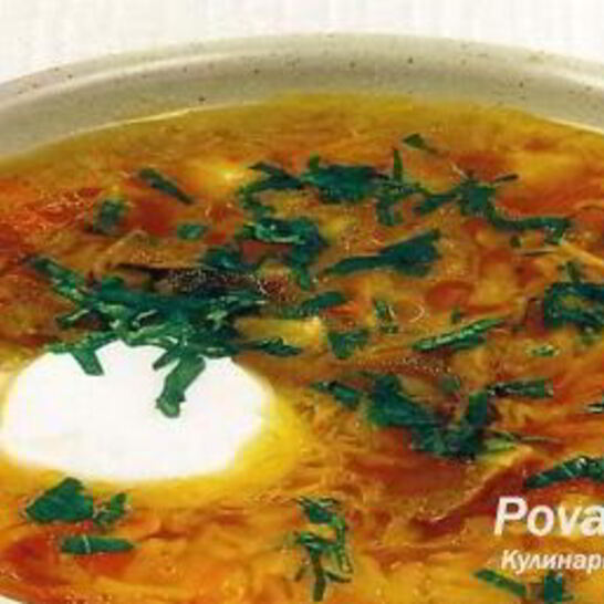 Рецепт щи из квашеной капусты с грибами