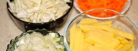 щи в мультиварке. Шаг 2